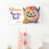 Banderoles Monster Bash Halloween (En situation)