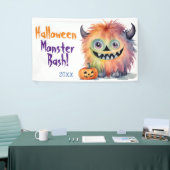 Banderoles Monster Bash Halloween (Salon professionnel)
