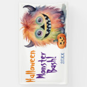 Banderoles Monster Bash Halloween (Vertical)