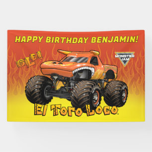 Banderoles Monster Jam - El Toro Loco Anniversaire