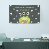 Banderoles Monster Thème Anniversaire (Salon professionnel)