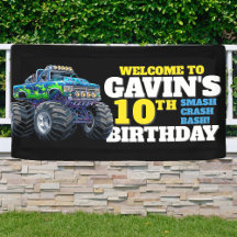 Monster Truck Cool Bleu 10e anniversaire Custom Vi