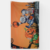 Banderoles Monstres d'Halloween (Vertical)