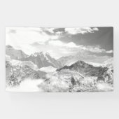 Banderoles Montagnes (montage photo) 3 (Horizontal)