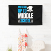 Banderoles Monter À L'École Primaire De L'École Secondaire (En situation)