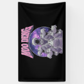 BANDEROLES MOO-DENG LE CÉLÈBRE BÉBÉ PIGMY HIPPO MOODENG (Vertical)