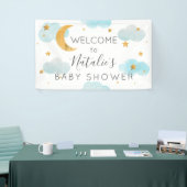 Banderoles Moon & Stars baby shower banner (Salon professionnel)