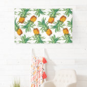 Banderoles Motif ananas (En situation)
