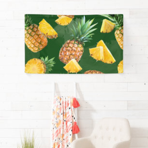 Banderoles Motif Ananas 9