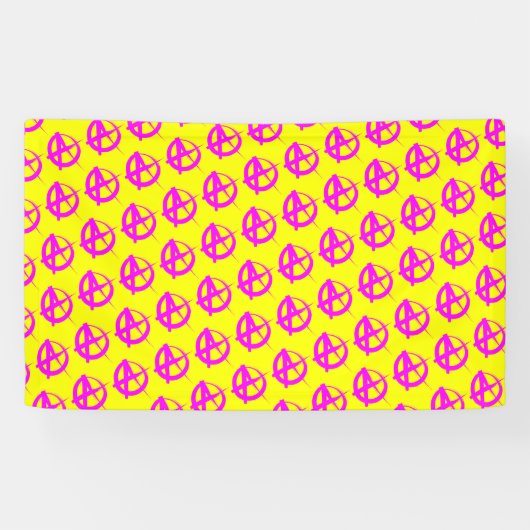 Banderoles Motif anarchique (Horizontal)