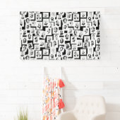 Banderoles Motif avec portraits des plus grands compositeurs (En situation)