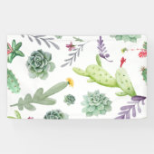 Banderoles Motif Cactus (Horizontal)