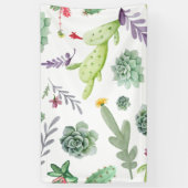 Banderoles Motif Cactus (Vertical)