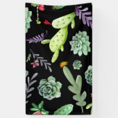 Banderoles Motif Cactus 2 (Vertical)