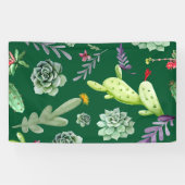 Banderoles Motif Cactus 3 (Horizontal)
