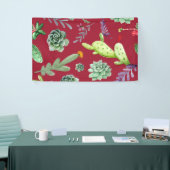 Banderoles Motif Cactus 4 (Salon professionnel)