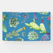 Banderoles Motif Cactus 5 (Horizontal)