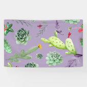 Banderoles Motif Cactus 7 (Horizontal)