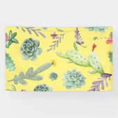 Banderoles Motif Cactus 9 (Horizontal)