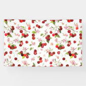 Banderoles Motif Cerise 1 (Horizontal)