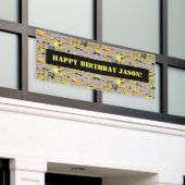 Banderoles Motif de camions de construction customisés (Bâtiment extérieur)