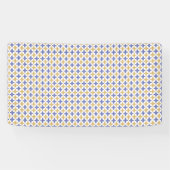 Banderoles Motif de fleurs (Horizontal)
