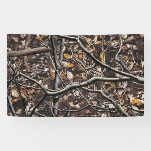 Banderoles Motif de la chasse au camouflage 6 (Horizontal)