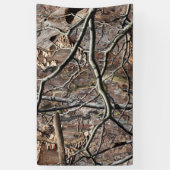 Banderoles Motif de la chasse au camouflage 8 (Vertical)