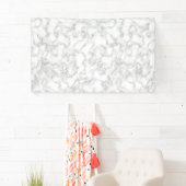 Banderoles Motif de marbre gris blanc marbré Arrière - plan d (En situation)