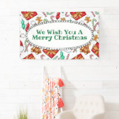 Banderoles Motif de Noël du dessin animé (En situation)