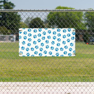 Banderoles Motif De Pailles, Paniers De Chien, Paniers Bleus