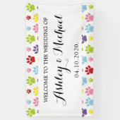 Banderoles Motif De Pâtes, Patrouilles De Chien, Patrouilles (Vertical)