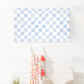 Banderoles Motif de tableau blanc moderne (En situation)