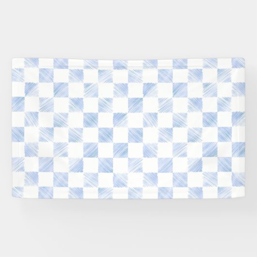 Banderoles Motif de tableau blanc moderne (Horizontal)