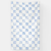 Banderoles Motif de tableau blanc moderne (Vertical)