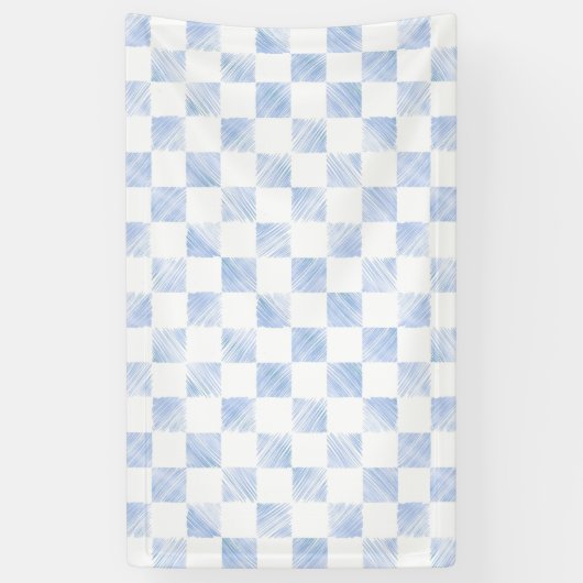 Banderoles Motif de tableau blanc moderne (Vertical)