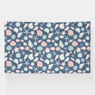 Banderoles motif des coquillages
