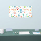 Banderoles Motif du monde marin (Salon professionnel)