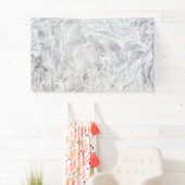 Banderoles Motif en marbre (En situation)