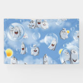 Banderoles Motif Fantôme (Horizontal)