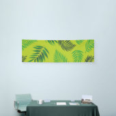 Banderoles Motif Feuille tropical 12 (Salon professionnel)