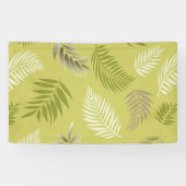 Banderoles Motif Feuille tropical 17 (Horizontal)