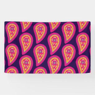 Banderoles Motif floral bohème
