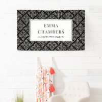 Motif Motif noir blanc concepteur de bijoux