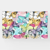 Banderoles Motif papillon (Horizontal)