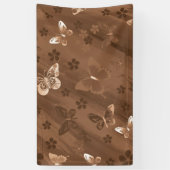 Banderoles Motif papillon 15 (Vertical)