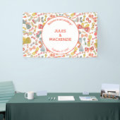 Banderoles Motif Pastel Graphic moderne (Salon professionnel)