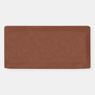 Banderoles Motif riche brun tourbillonnant texturé