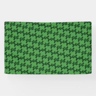 Banderoles Motif shamrock
