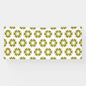 Banderoles Motif Vert Olive (Horizontal)